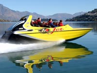 Kawarau Jet Boat on Lake Wakatipu